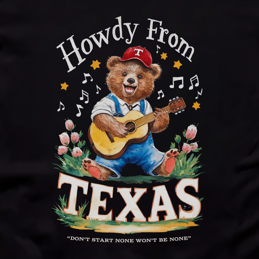 Howdy From Texas Unisex Tee