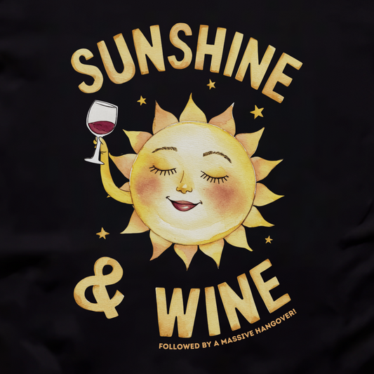 Sunshine & Wine Unisex Tee