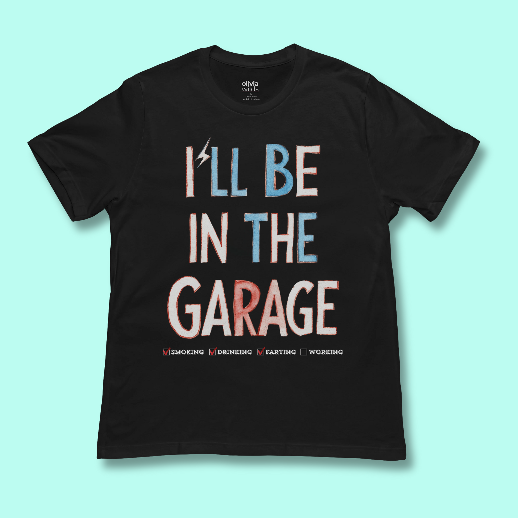 In The Garage Unisex Tee