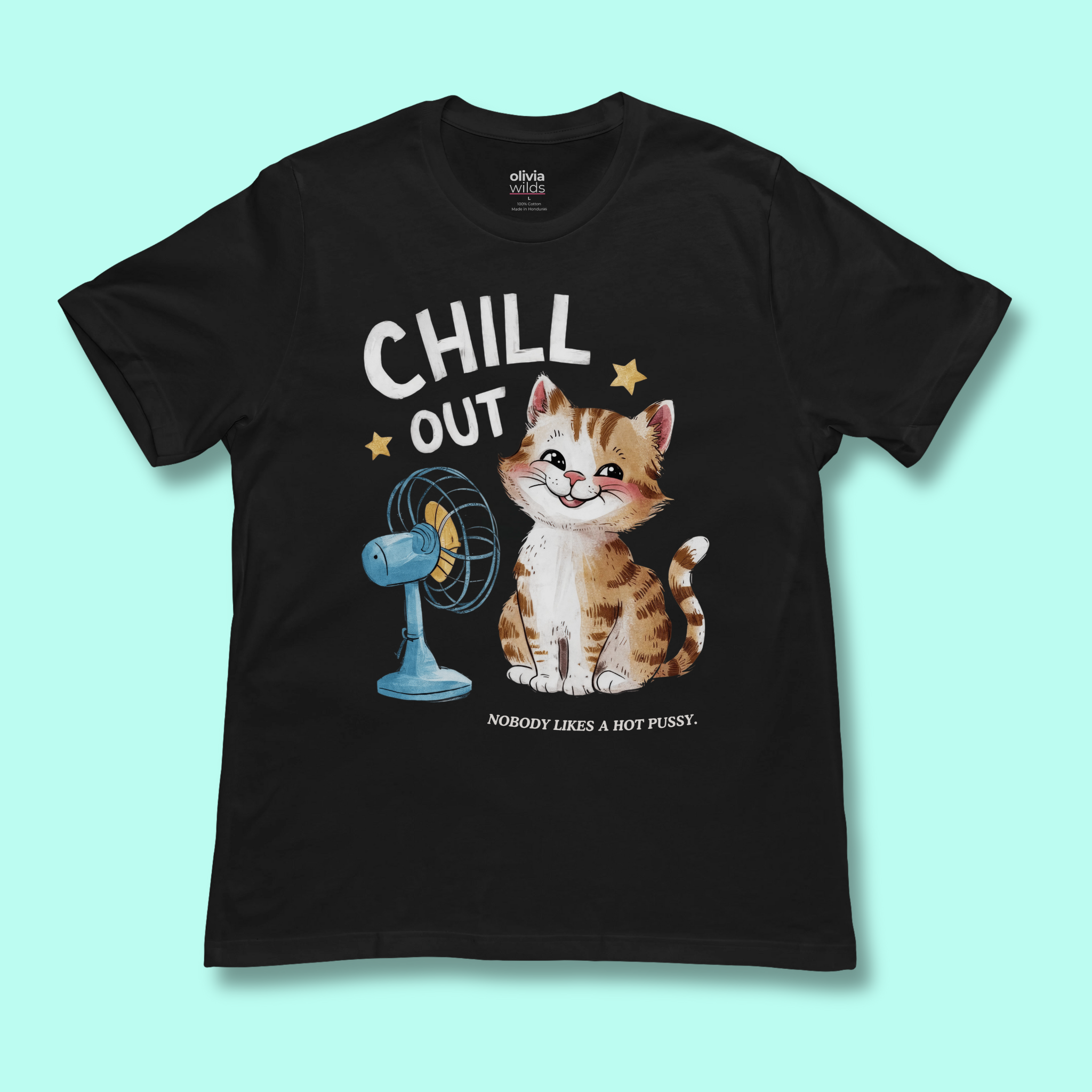 Chill Out Cat Unisex Tee