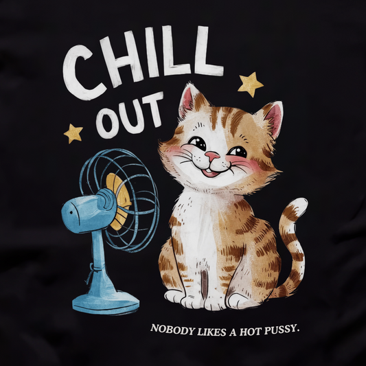 Chill Out Cat Unisex Tee