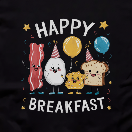 Happy Breakfast Unisex Tee