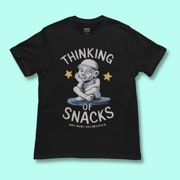 Snacks & Celebrities Unisex Tee