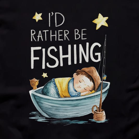 Rather Be Fishing Unisex Tee