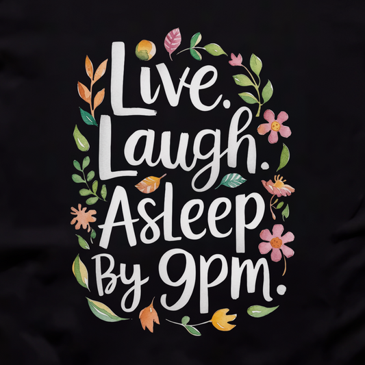 Asleep By 9pm Unisex Tee