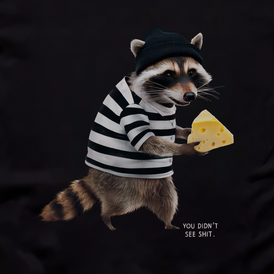 Burglar Raccoon Unisex Tee