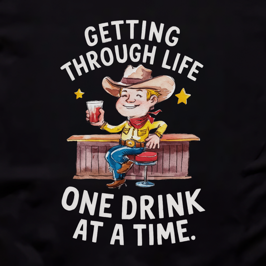 Drinking Cowboy Unisex Tee