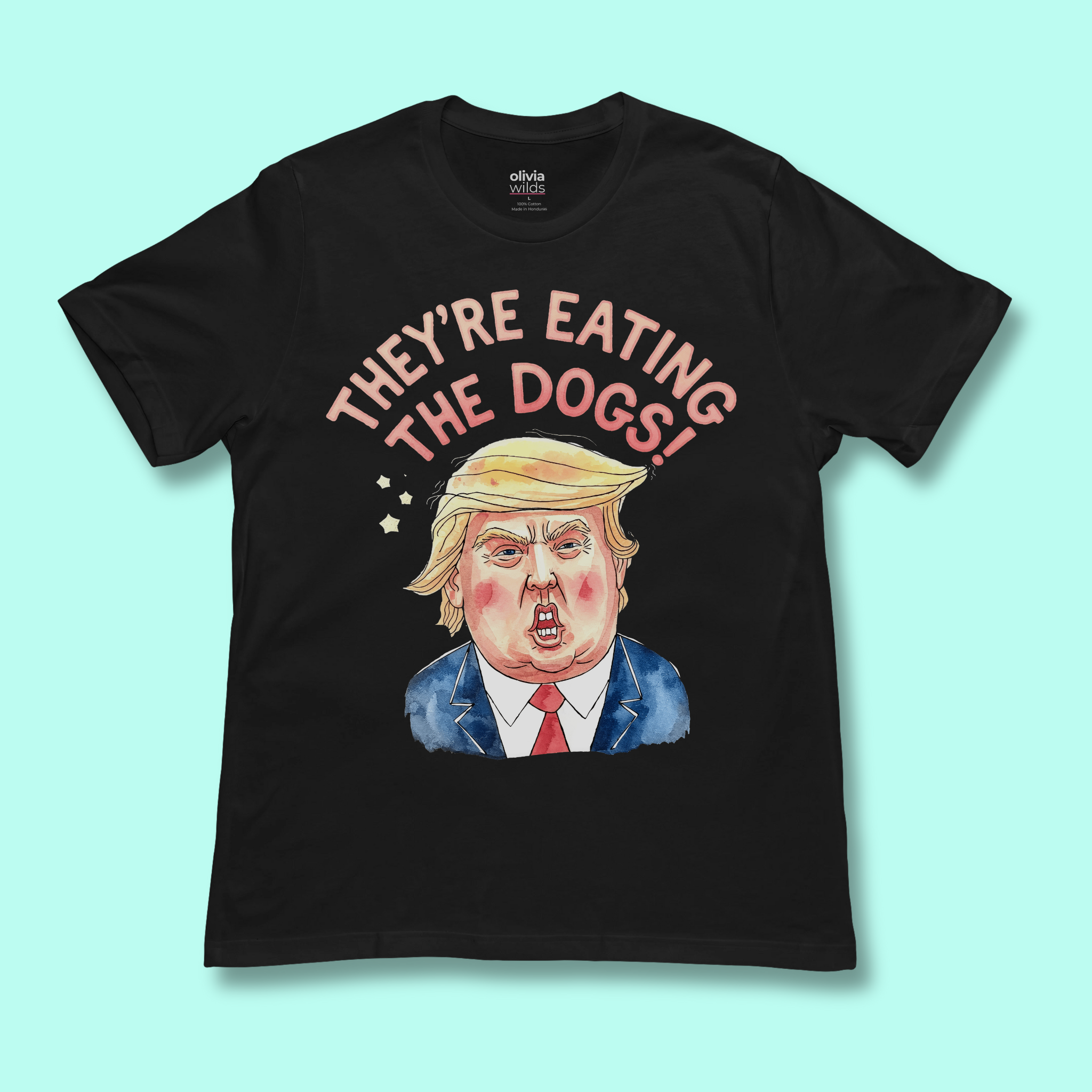 Eating The Dogs Unisex Tee