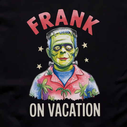 Frank On Vacation Unisex Tee