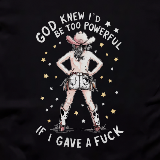 God Knew Cowgirl Unisex Tee