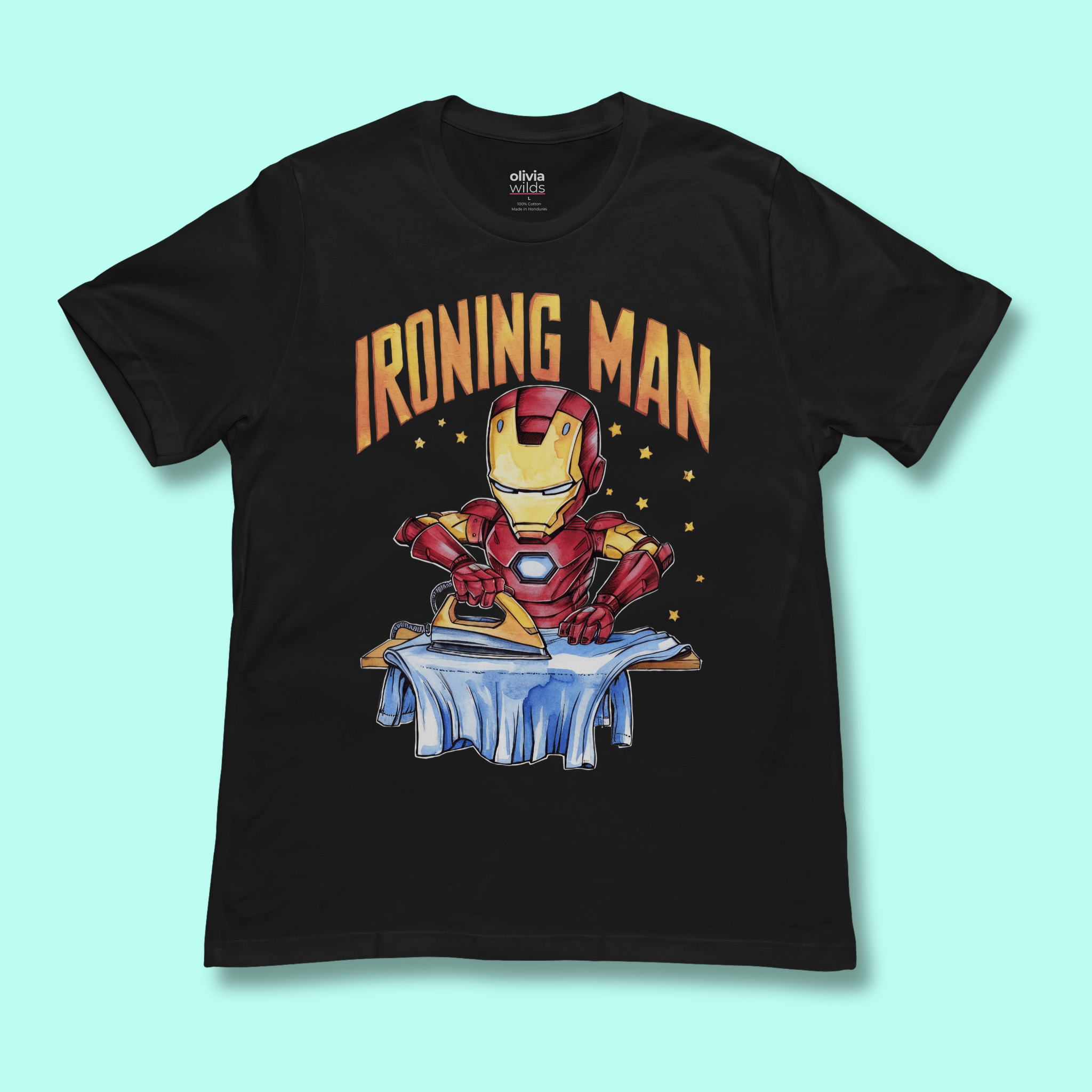 Ironing Man Unisex Tee