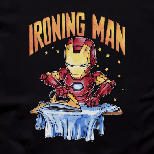 Ironing Man Unisex Tee