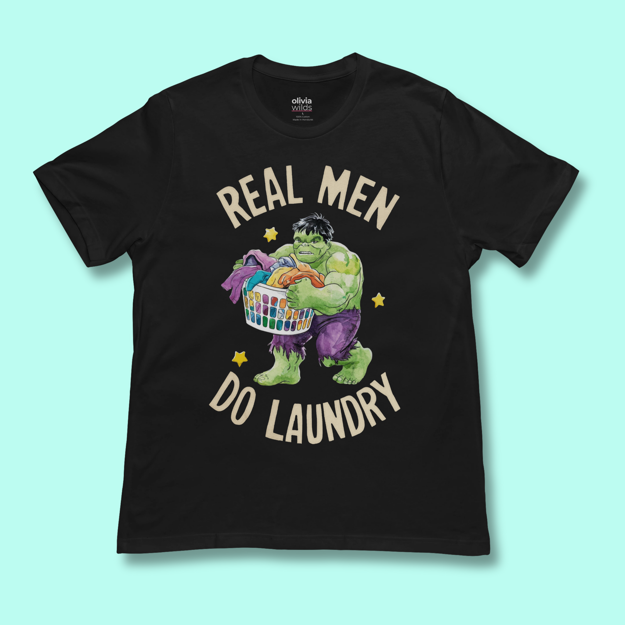 Real Men Do Laundry Unisex Tee