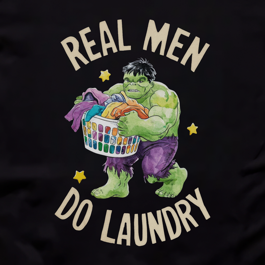 Real Men Do Laundry Unisex Tee