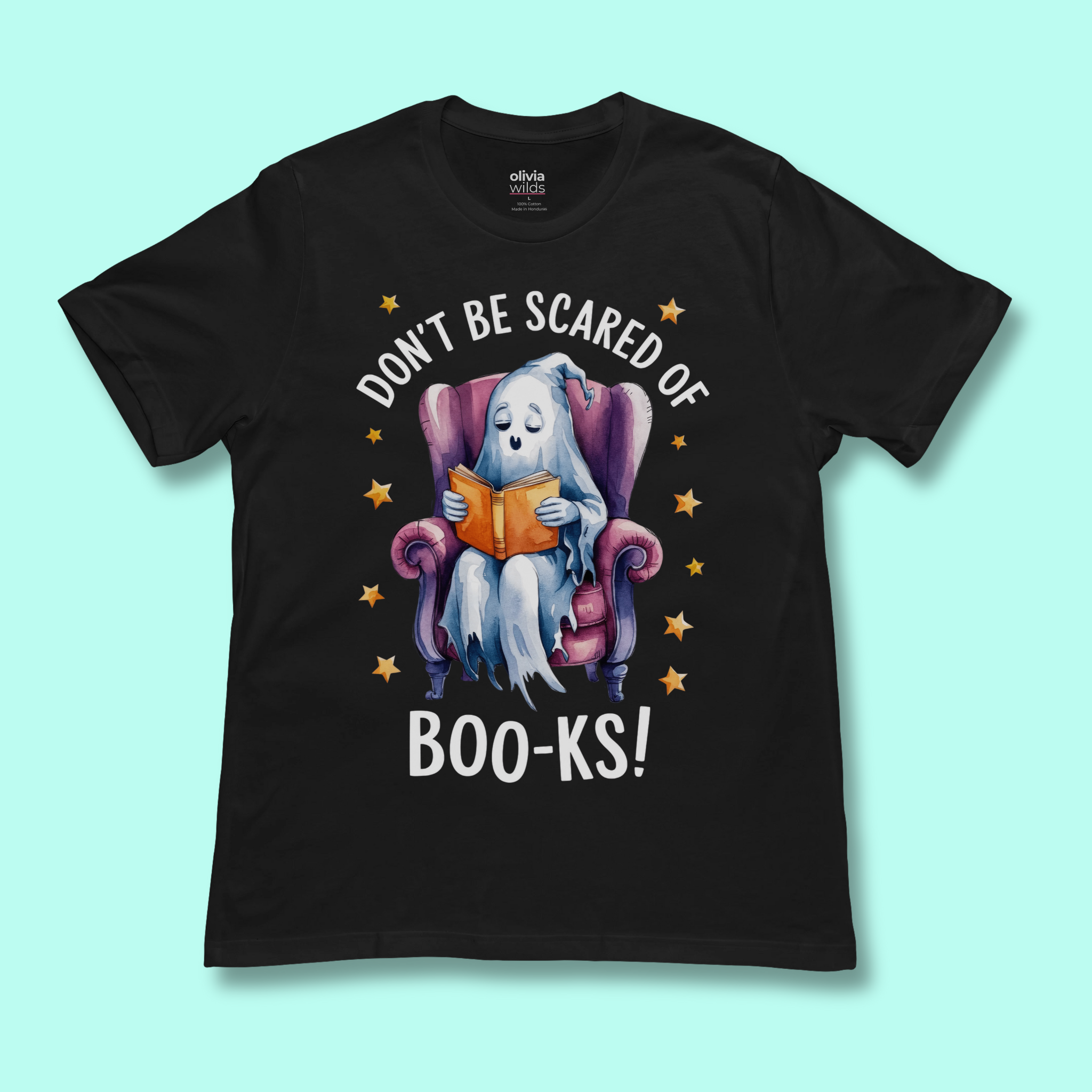 Scared Of Books Unisex Tee