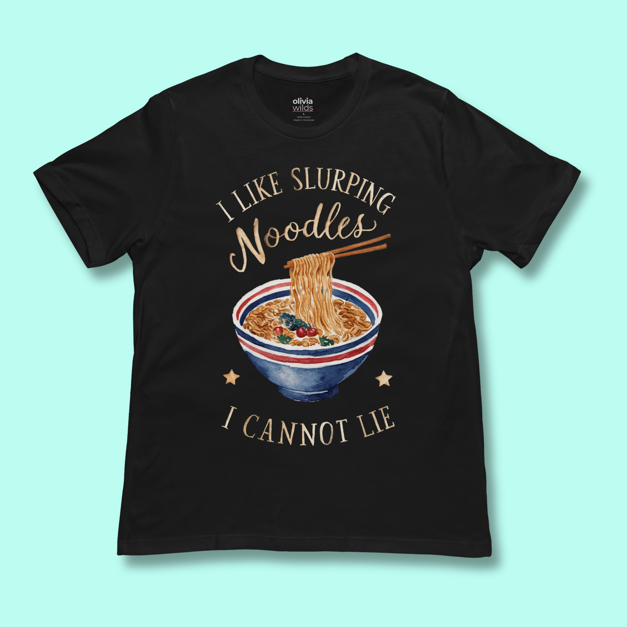 Slurping Noodles Unisex Tee