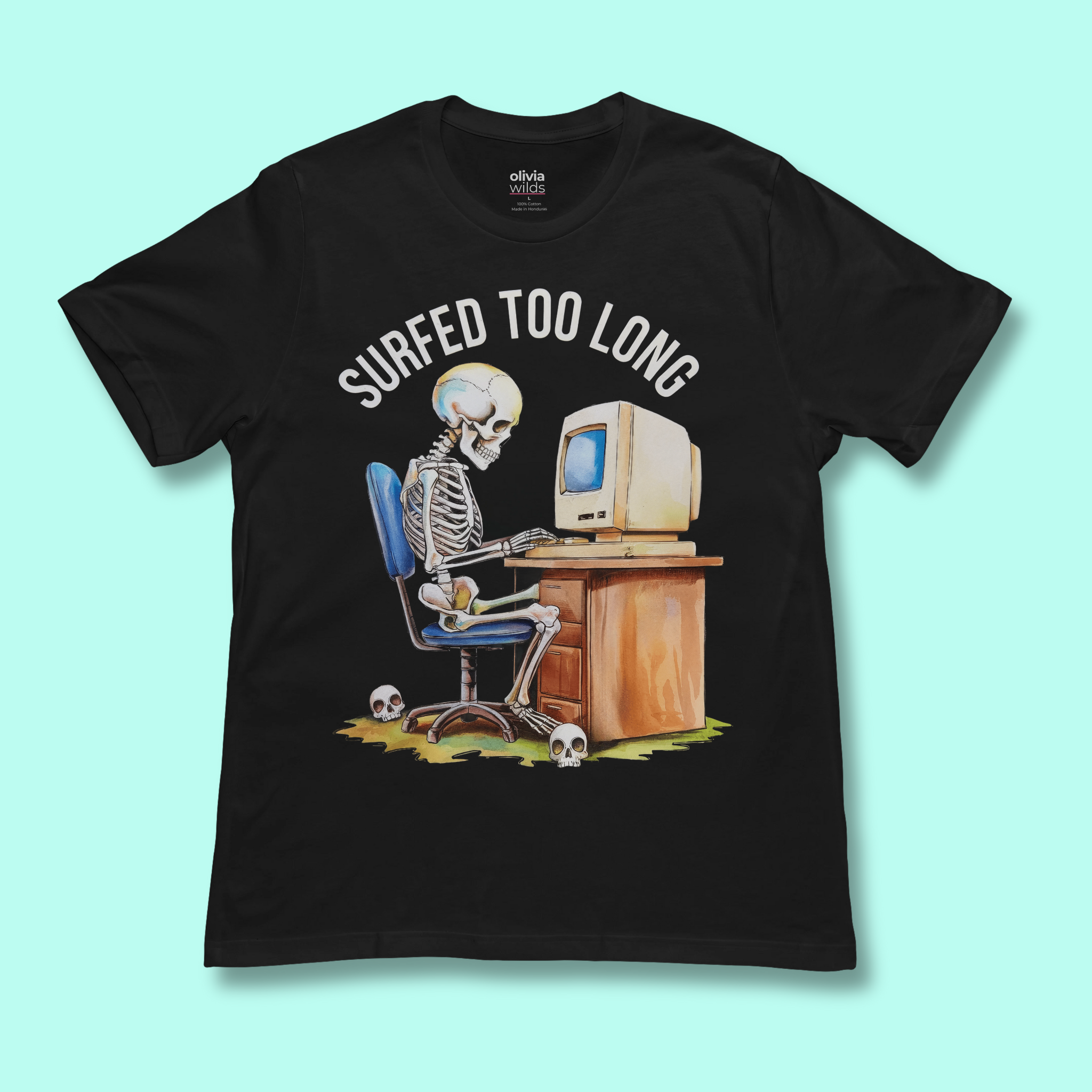 Surfed Too Long Unisex Tee